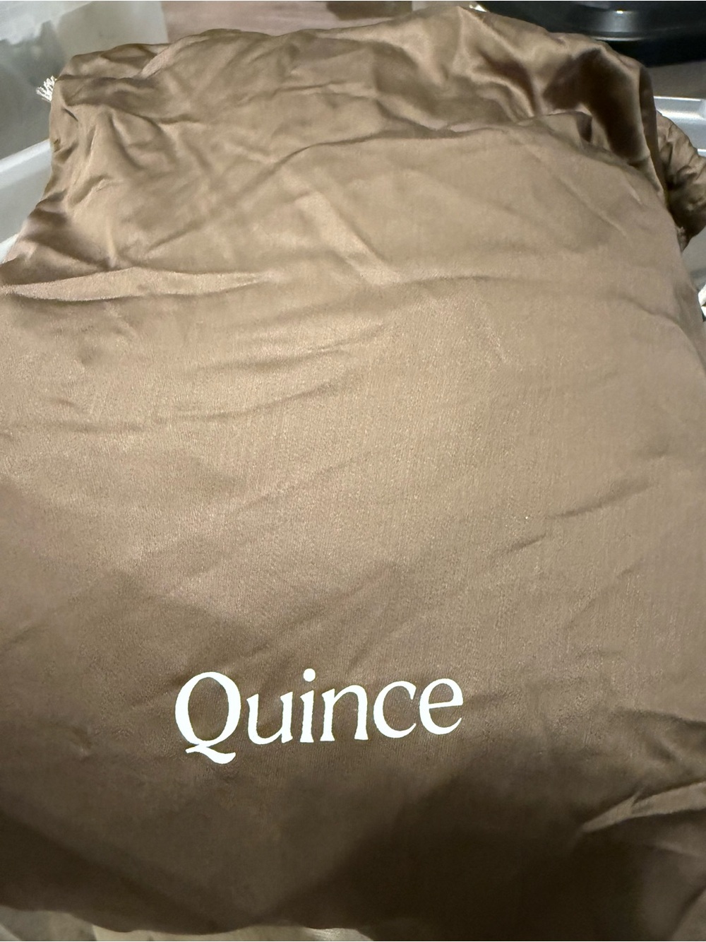 Quince Twin Duvet Cover Set - Walnut - Picture 7 of 7